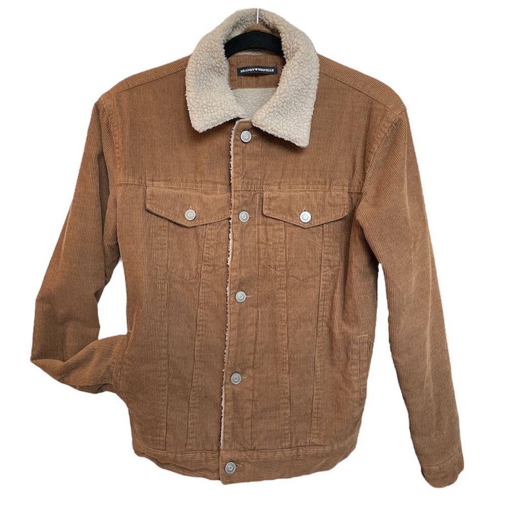Brandy Melville Sherpa Corduroy Jacket